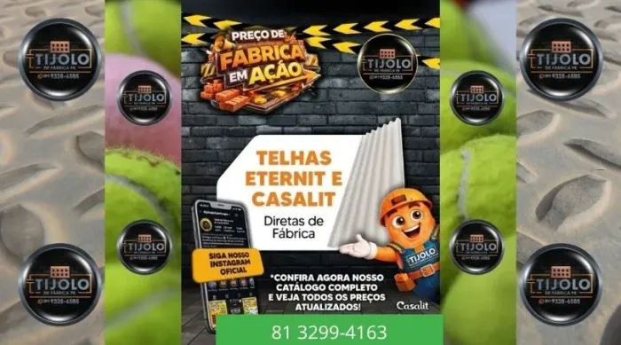 disk telha 5mm entrega imediata só pague na entrega 