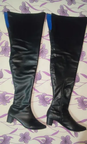 Botas femininas over knee
