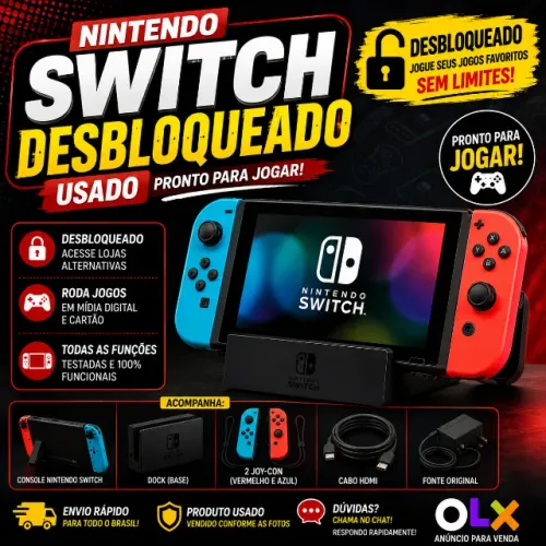 nintendo switch desbloqueado 
