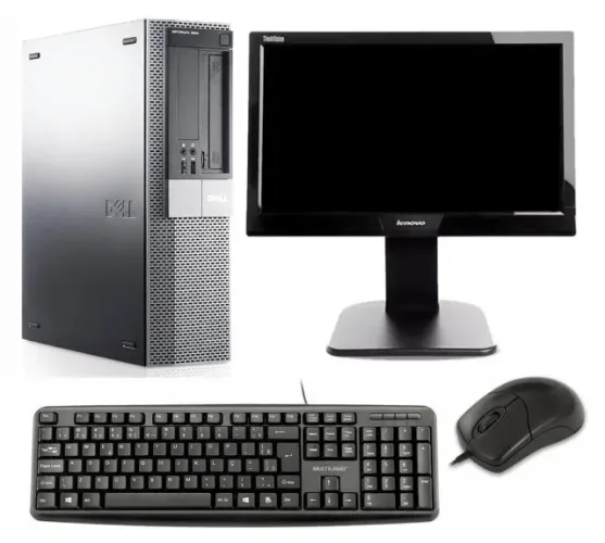 Pc Completo Intel Core I7 1ªg 4GB SSD 128GB Monitor 19,5"