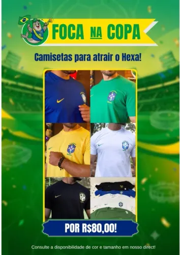 Camisetas do Brasil