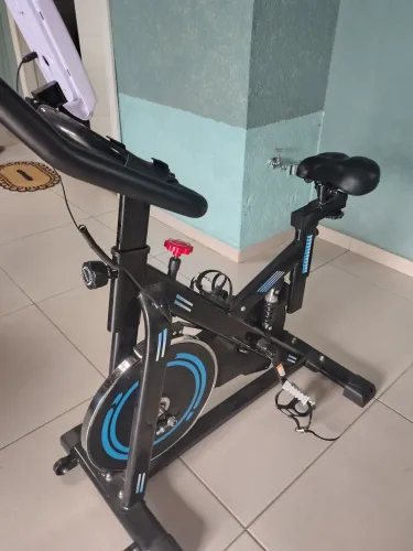 Bicicleta ergométrica spinning profissional 17kg