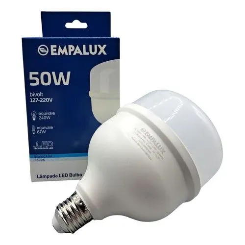 Lâmpada Led Bulbo 50W 6500k 110/220v