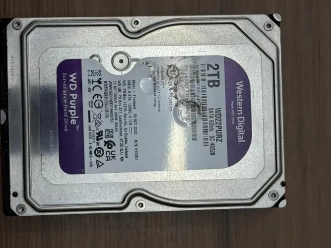 HD Western Digital Purple 2TB - Ideal para CFTV, DVR e Armazenamento 24h