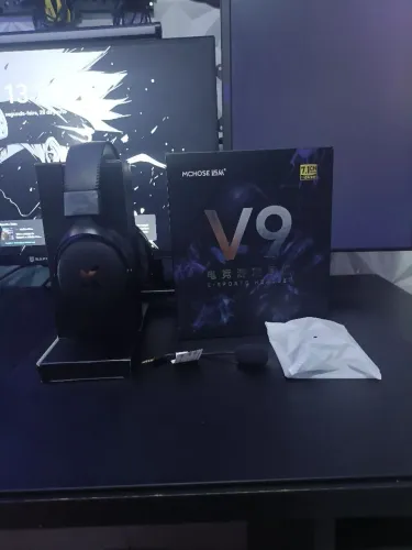 Fone machose v9 pro novo na caixa