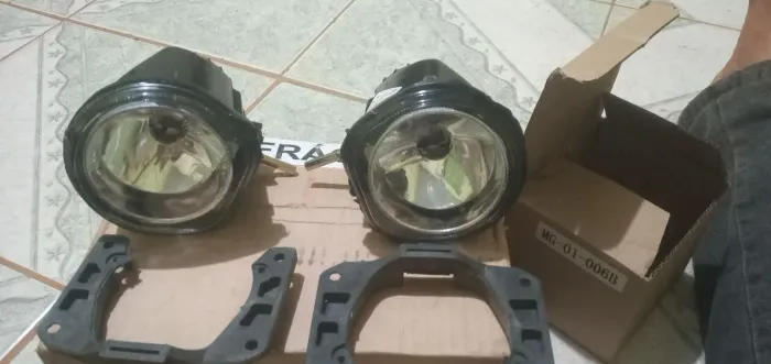 Par Farol Neblina Linha Fiat