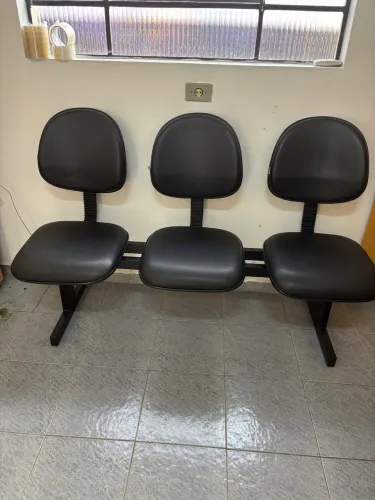 Cadeiras espera escritório
