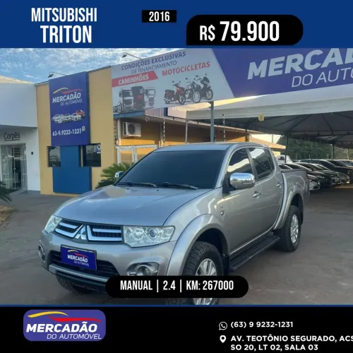Mitsubishi L200 Triton HLS 2.4 Flex 16V CD Mec. 2016
