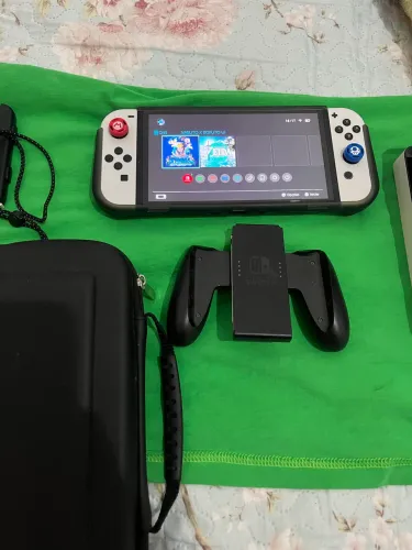 VENDO OU TROCO NITENDO OLED