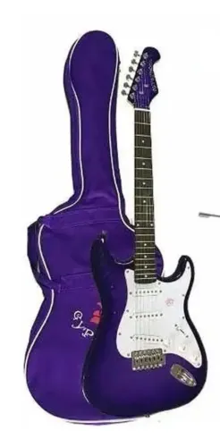 Guitarra Stratocaster Gypsy Rose Grelk-cpp Turbo Roxa C/ Bag