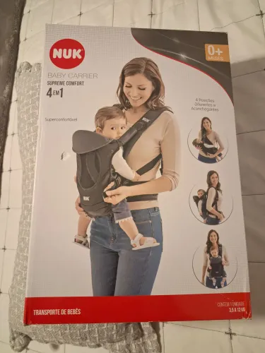 Canguru Baby Carrier Supreme Comfort 4 em 1 da NUK