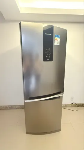 Geladeira Brastemp Inverse Frost Free Inox