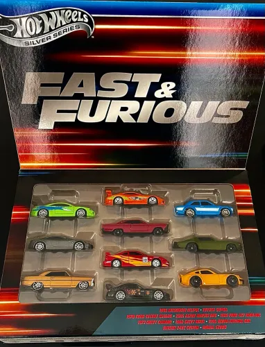  Hot Wheels Pack velozes e  furiosos eclipse verde  