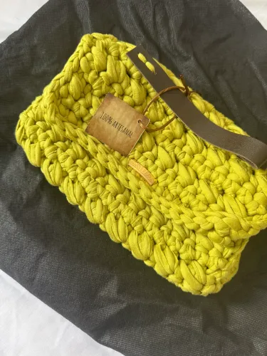 Bolsa de Tricô Artesanal - Nova