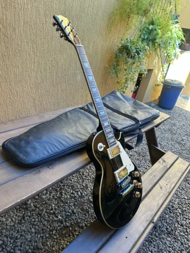 Guitarra Lês Paul GMC750 MICHAEL com upgrade - SEMINOVA - Estou na Freguesia do Ó 