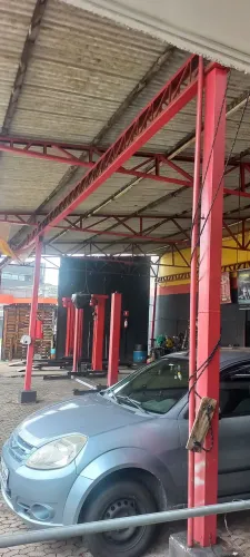 Vende-se estrutura metalica para cobertura