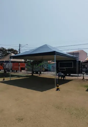 Tenda 6x6 Galvanizada Piramidal