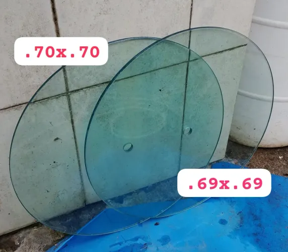 2 tampões para mesa