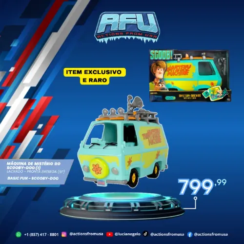 Mystery Machine Scooby-Doo Basic fun