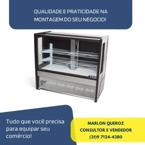 Balcão Refrigerado para Bolos e Tortas 1,25M Polar