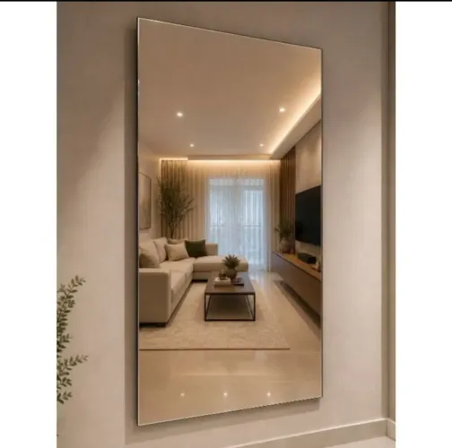 Espelho bronze grande decorativo sala ou quarto