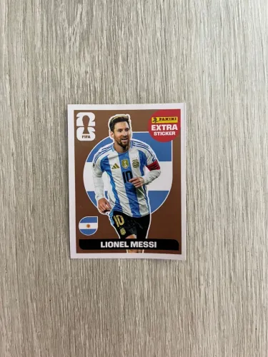 Carta Messi - bronze (aceito negociação)