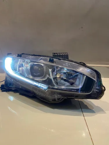 Farol ORIGINAL Honda civic 17/21 lado direito com led drl e projetor
