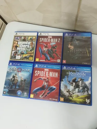 Lote Jogos PS5 / PS4