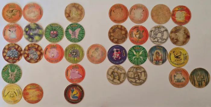 Tazos Pokémon Elma Chips 33/45 (não holográfico)