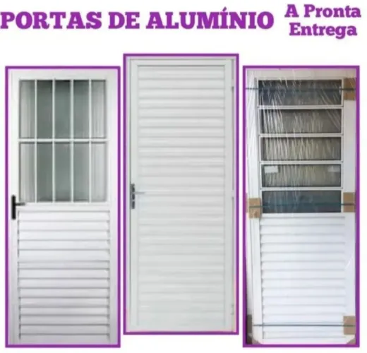 Portas de alumínio