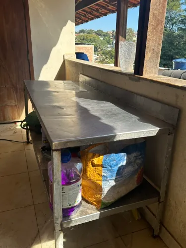 Mesa de inox