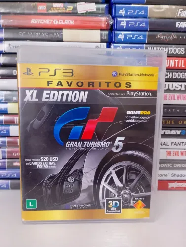 Gran Turismo 5 XL edition (favoritos)