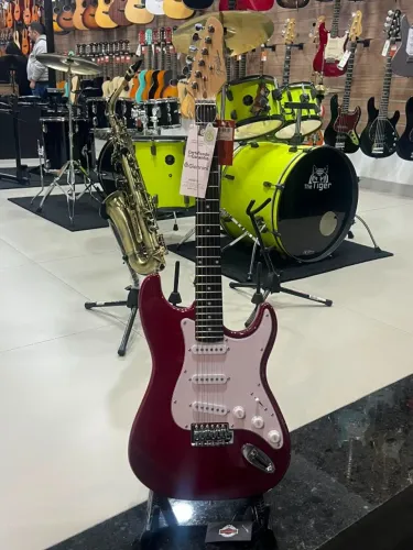 Guitarra Giannini G-100 ? Clássico Visual e Estado de Novo