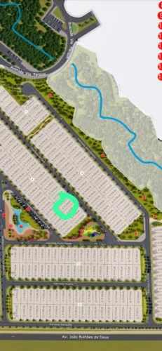 VENDO 2 TERRENOS FLORAIS SEVILHA, 500 M2 Pronto pra Construir!!! 