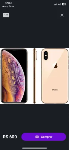 iPhone XS com 64GB