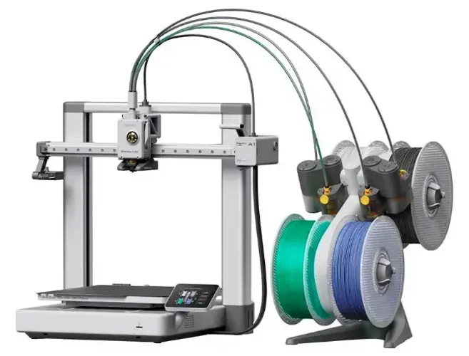 Impressora 3D Bambu Lab A1 Combo Com AMS Lite Multicor