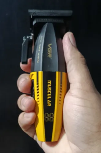 Máquina corta cabelo vgr muscular