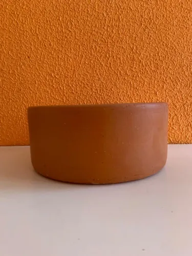 Vaso de cerâmica para suculentas bonsai decoração 30cm diâmetro  