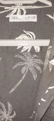 Blusa coqueiros verão infantil