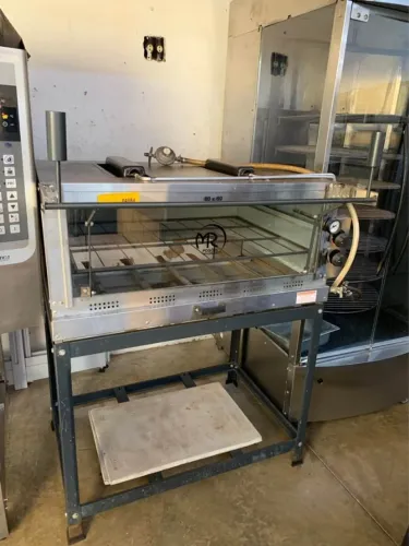 Forno a gás com pedra 80x60