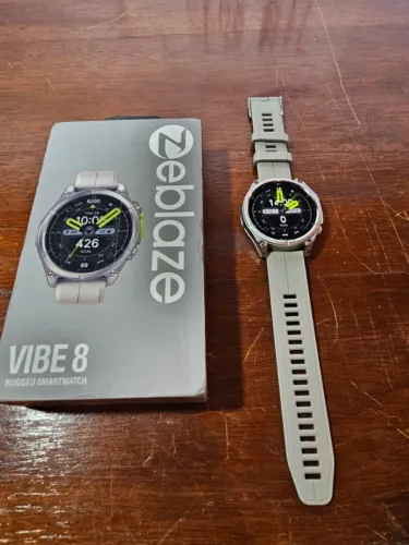 Smartwatch Zeblaze Vibe 8 Original ? Robusto, Tela Grande e AMOLED
