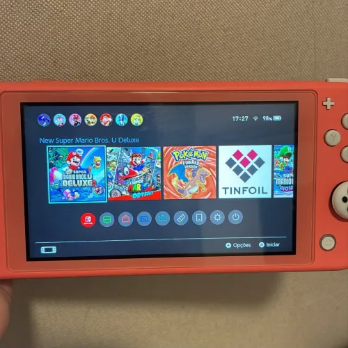 Nintendo Switch Lite - Desbloqueado