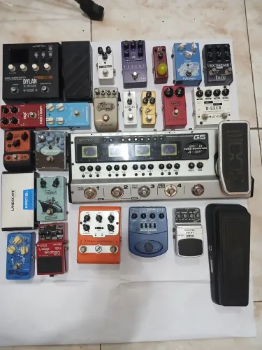 pedais e efeitos para guitarra e violao