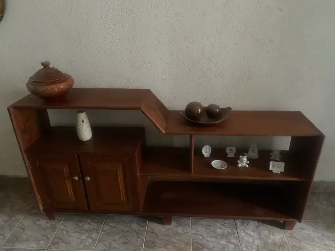 Rack de madeira angelim