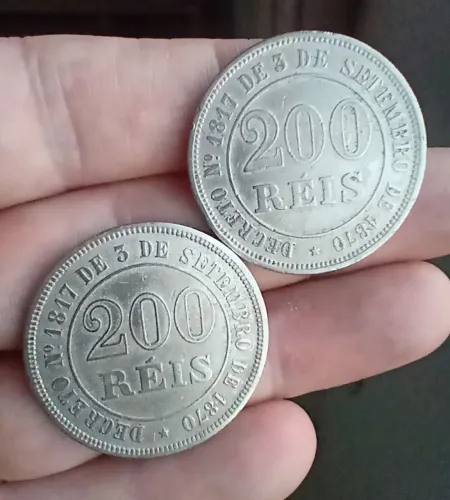 Moedas antigas 