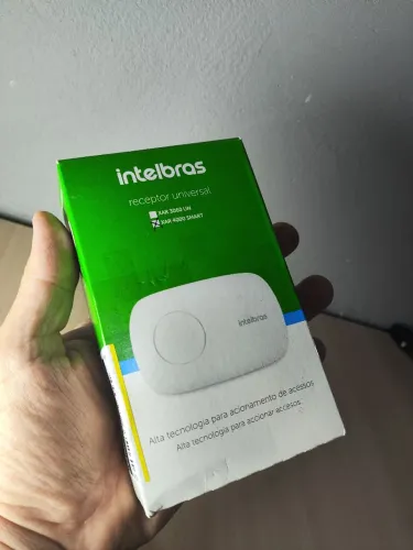Receptor Intelbras Xar 4000 smart novo na caixa