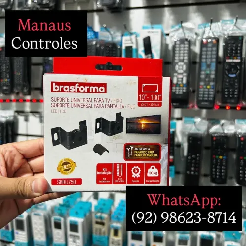 Suporte Fixo para Tv - 2 Pontos de Fixação 10- 100 Polegadas 