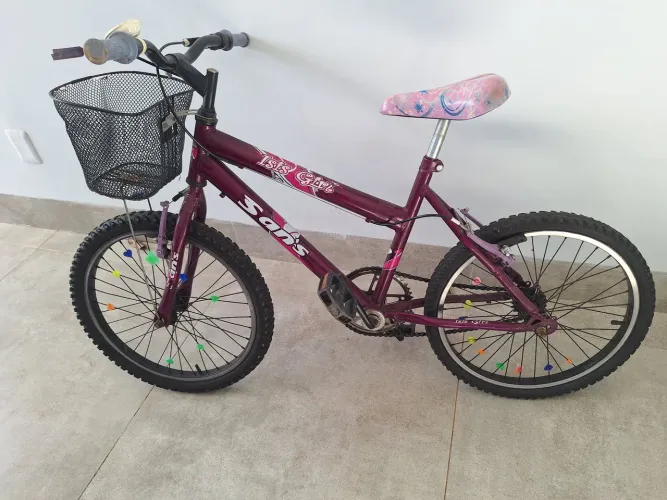 Bicicleta Infantil Aro 20 - Sabs Isis Girl