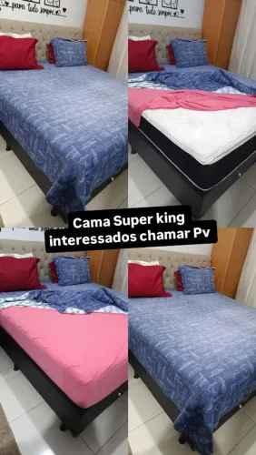 Cama super king 1.500 reais