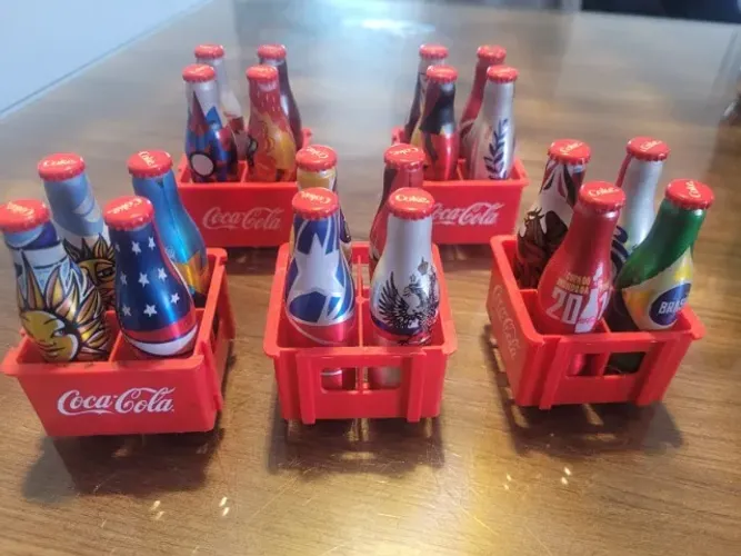Mini garrafas coca-cola Copa 2014 - Coleção Completa - Raridade